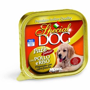 Special Dog All Breeds Puppy and Junior Paté Chicken and Rice - 150 g